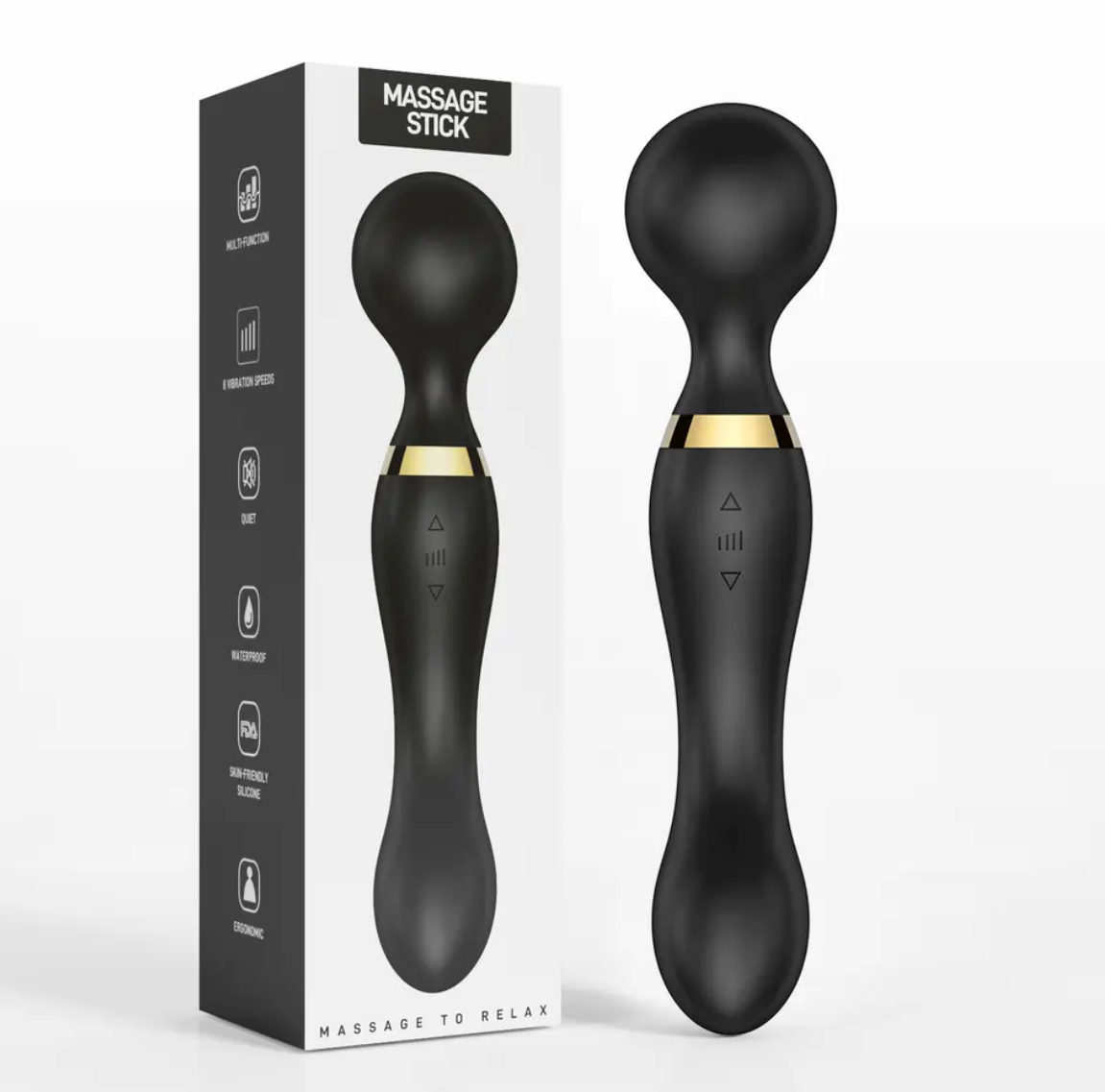 Dual-End Rechargeable Personal Massager