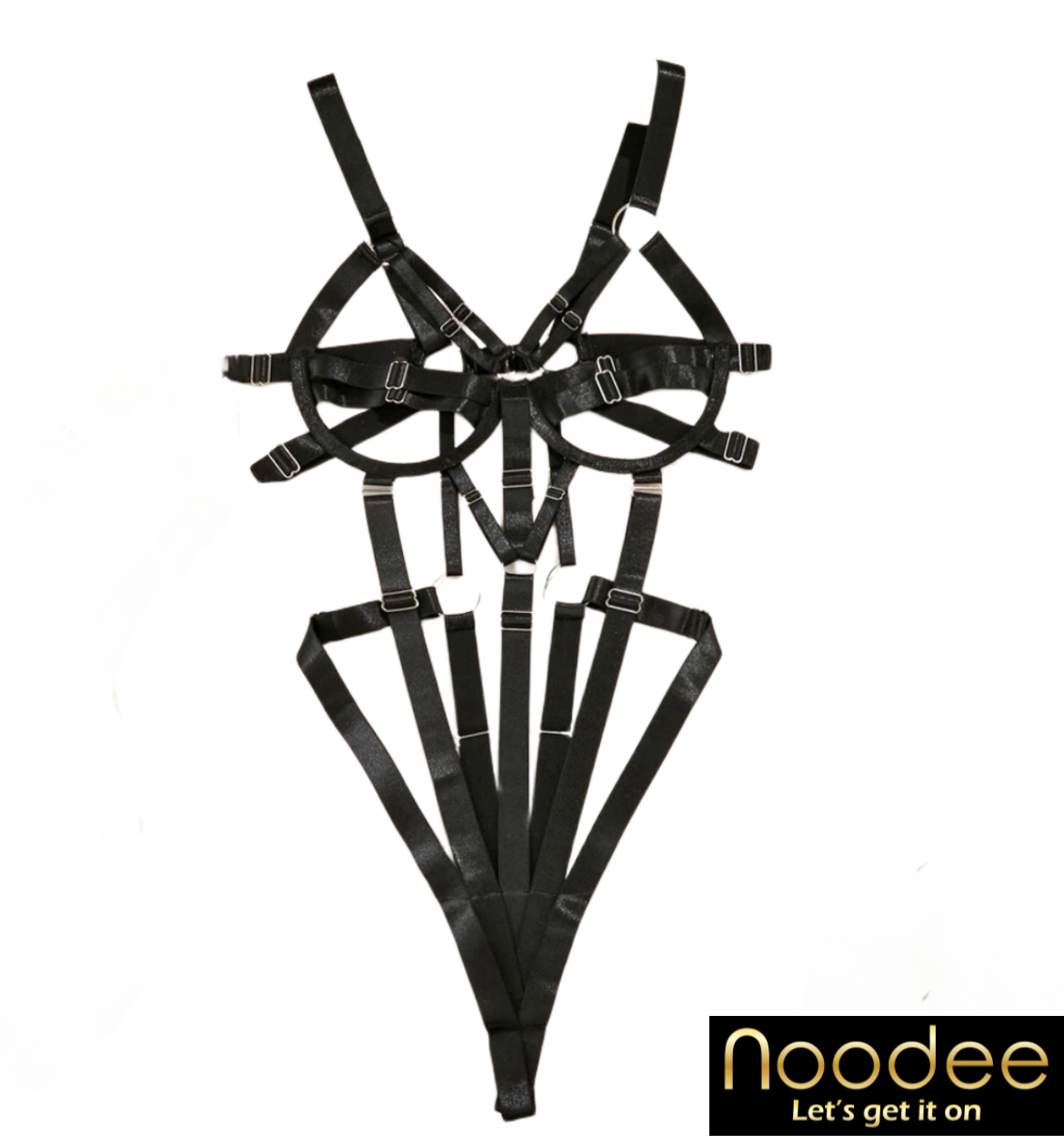 The Baddie Body: Adjustable Strap Lingerie Bodysuit